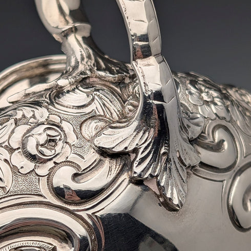 1891 年英國古董純銀大糖罐 395 克 Walter & John Barnard